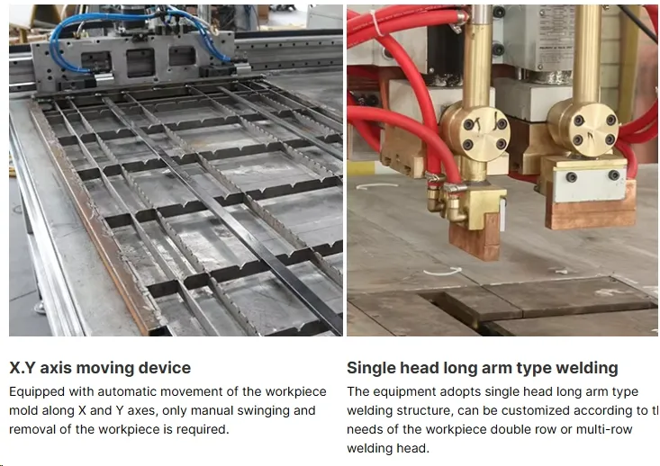 Máy hàn dây trục XY tốc độ cao toàn bộ tự động bảo mật hàng rào bảng lưới dây 2