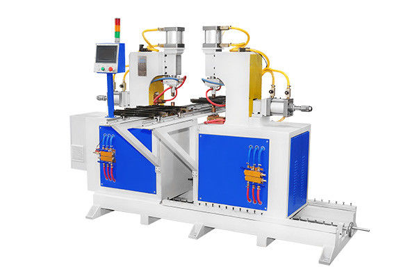 Máy hàn T-Butt khung hai đầu để hàn T-Butt Wire Profile Of Wire Basket Or Wire Shelf