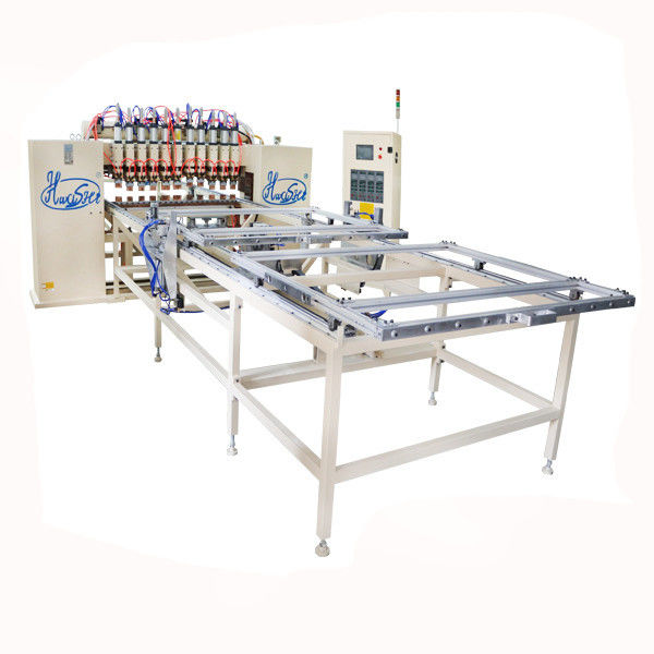 Tự động cao độ chính xác Steel Mesh Multi Head Spot Welder Wire Shelf Gantry Spot Welding Machine