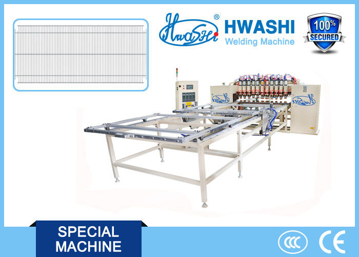 Tự động cao độ chính xác Steel Mesh Multi Head Spot Welder Wire Shelf Gantry Spot Welding Machine