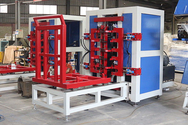 IBC khung lồng dây chuyền sản xuất tự động IBC khung lồng máy làm lỗ tự động