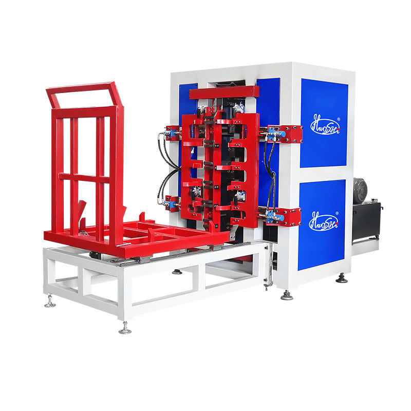 IBC khung lồng dây chuyền sản xuất tự động IBC khung lồng máy làm lỗ tự động