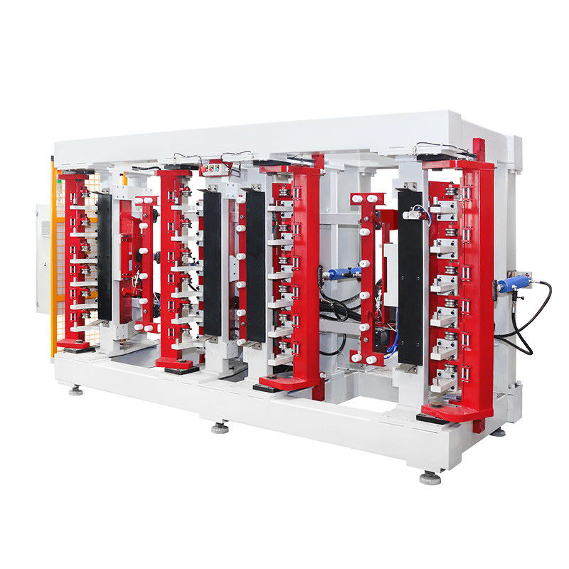 Đường thẳng đứng hai trạm IBC khung cong máy trong IBC khung lồng dây chuyền sản xuất