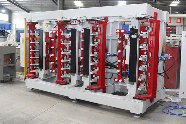 Đường thẳng đứng hai trạm IBC khung cong máy trong IBC khung lồng dây chuyền sản xuất