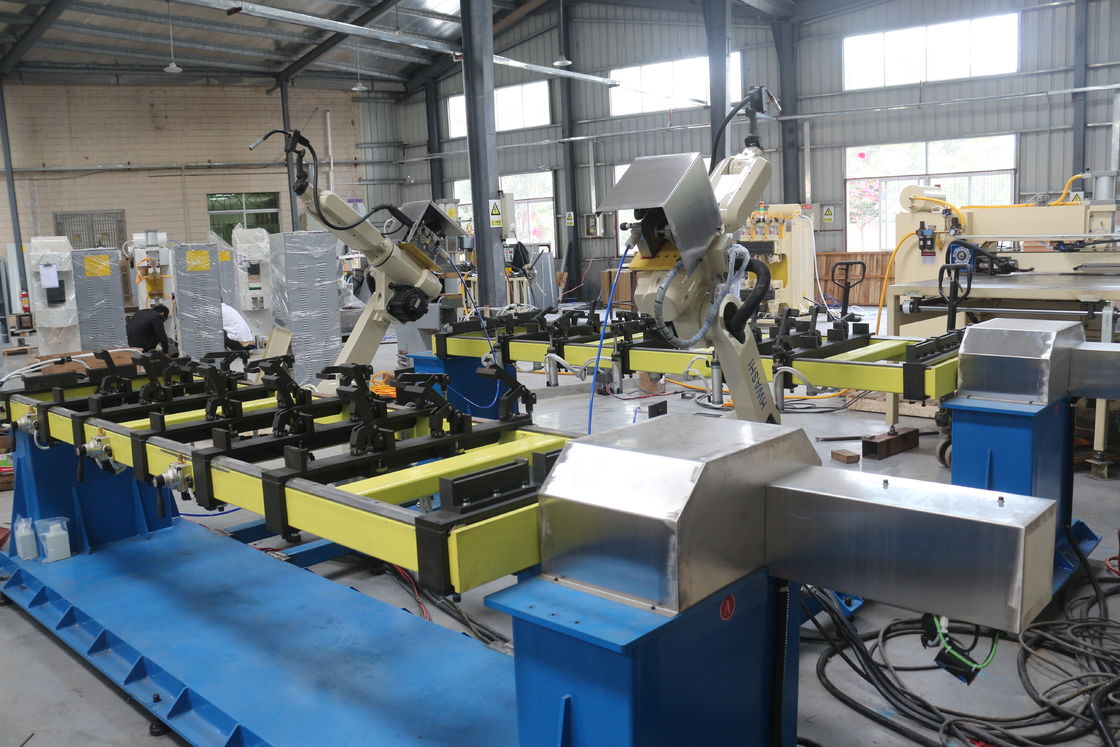 Stainless Steel Scaffolding Frame Selding Station 6 Axis Máy hàn robot MIG cánh tay robot hàn