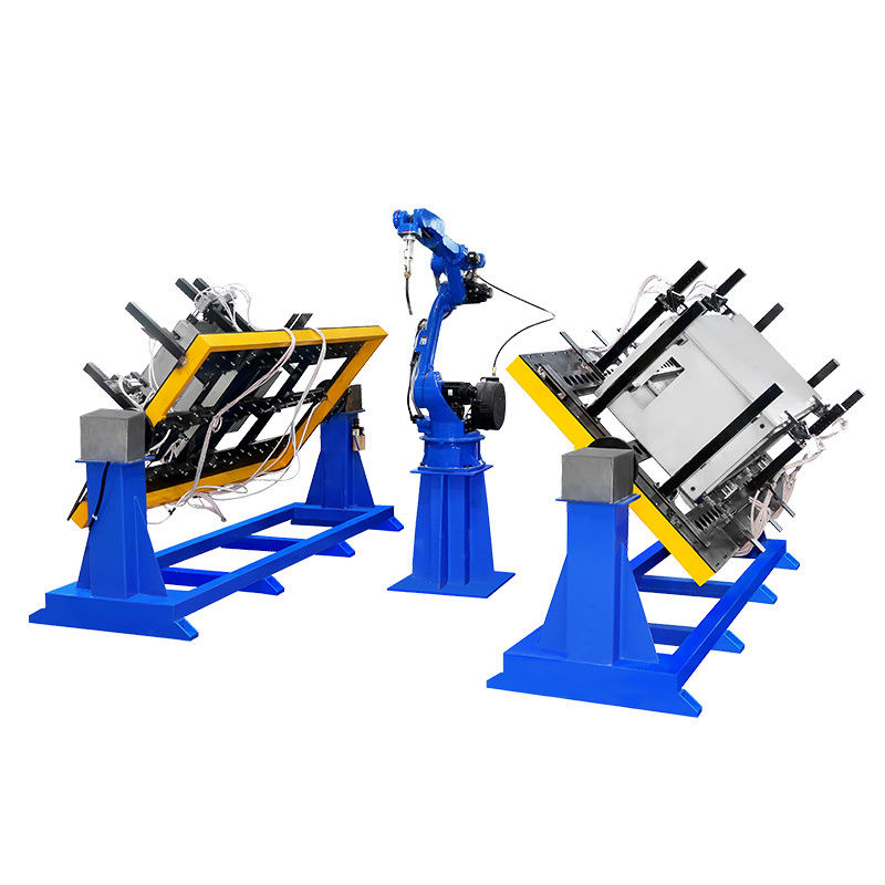 Thép xây dựng Beam hàn 6 trục Robot Arm RMU Air Tank TIG hàn Robot Arm Kit Station