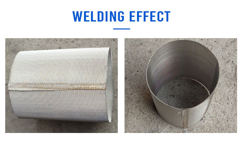 Tự động cuộn vòng hàn và hình thành máy cho Woven Wire Mesh Filter Cartridge