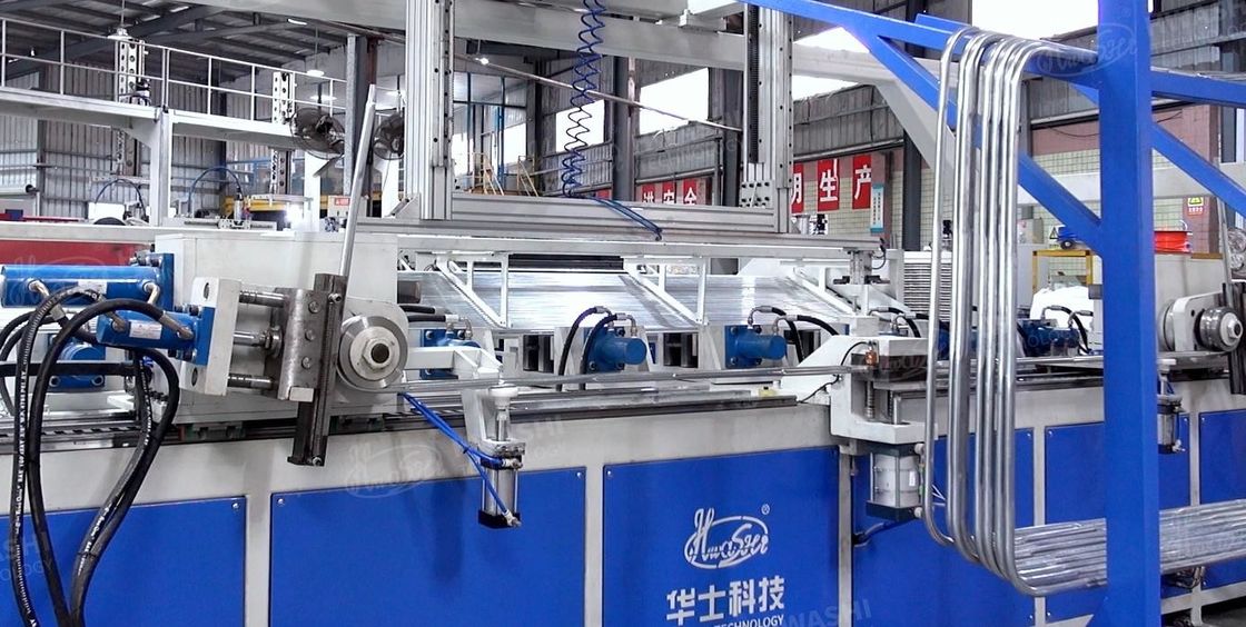Máy thu nhỏ hoàn toàn tự động hình thành ống ống uốn cong cho ống pallet khung IBC
