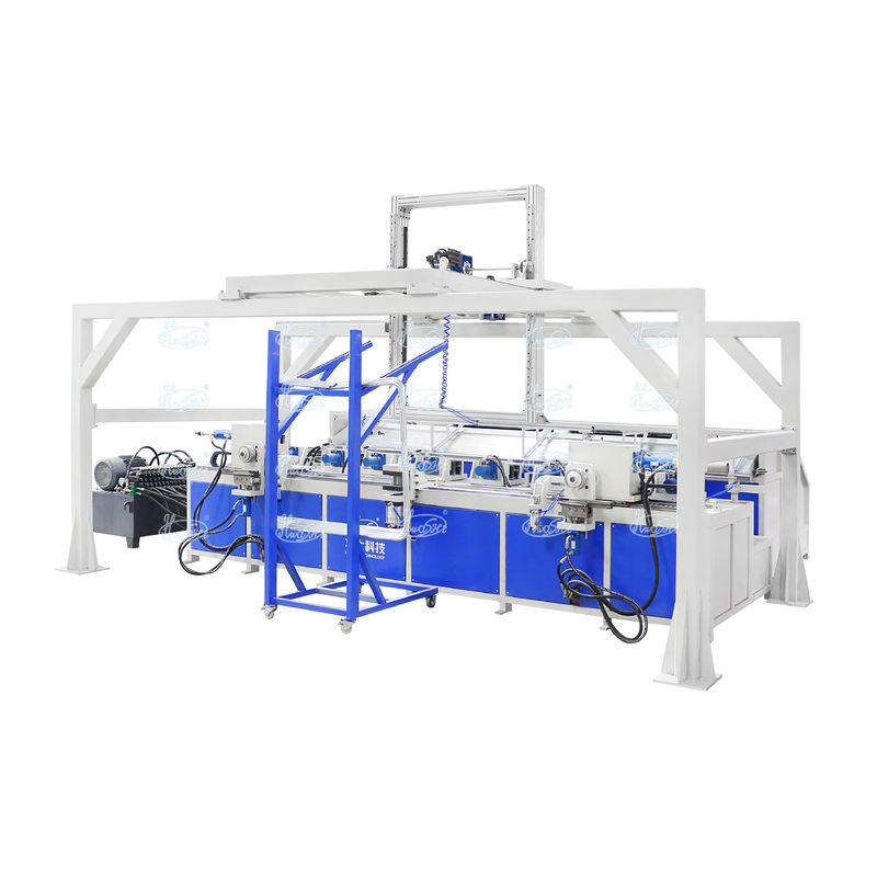 Máy thu nhỏ hoàn toàn tự động hình thành ống ống uốn cong cho ống pallet khung IBC