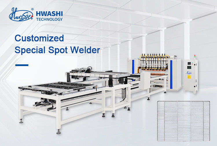HWASHI Tự động lưới dây Panel Cage hàn làm máy dây cho lưới dây hàn