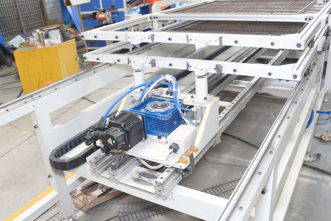 Thiết bị hàn HWASHI Thiết bị hàn tự động phong cách Gantry đa đầu Máy hàn hàng chỗ cho sản phẩm nóng lưới dây được cung cấp 2 - 8 mm