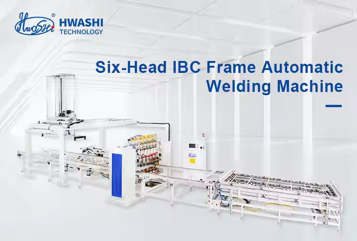 Thùng chứa hàng rác trung gian IBC lưới Cage Frame dây chuyền sản xuất tự động,ibc khung thép cho bể ibc