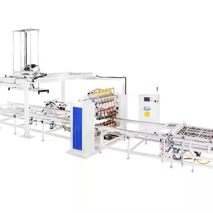 Hwashi IBC khung lồng Máy hàn tự động Dòng sản xuất Máy hàn lưới thả cơ cơ cơ cơ cơ cơ cơ cơ cơ cơ cơ