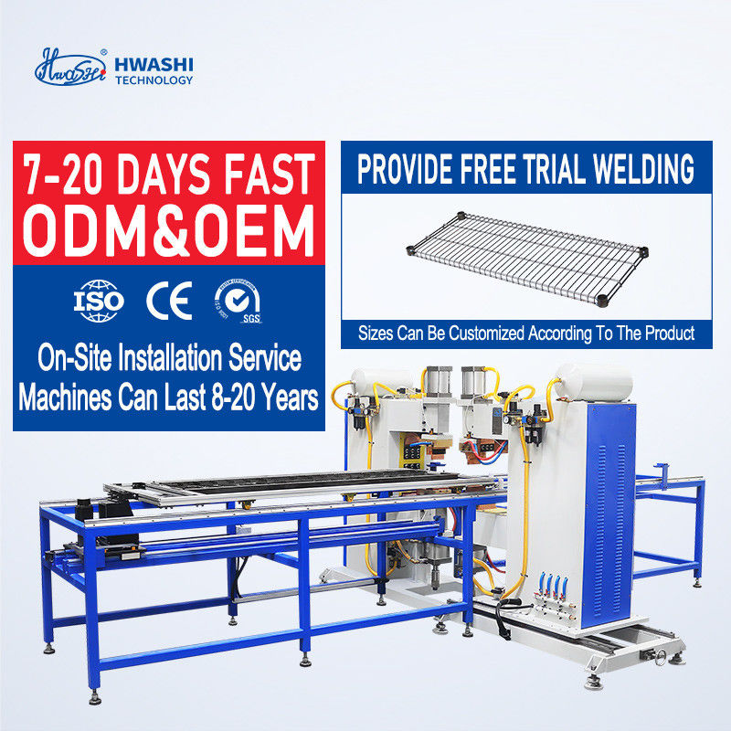 Máy hàn điểm nhiều điểm tự động cho kệ dây tủ lạnh và lưới lưới thép