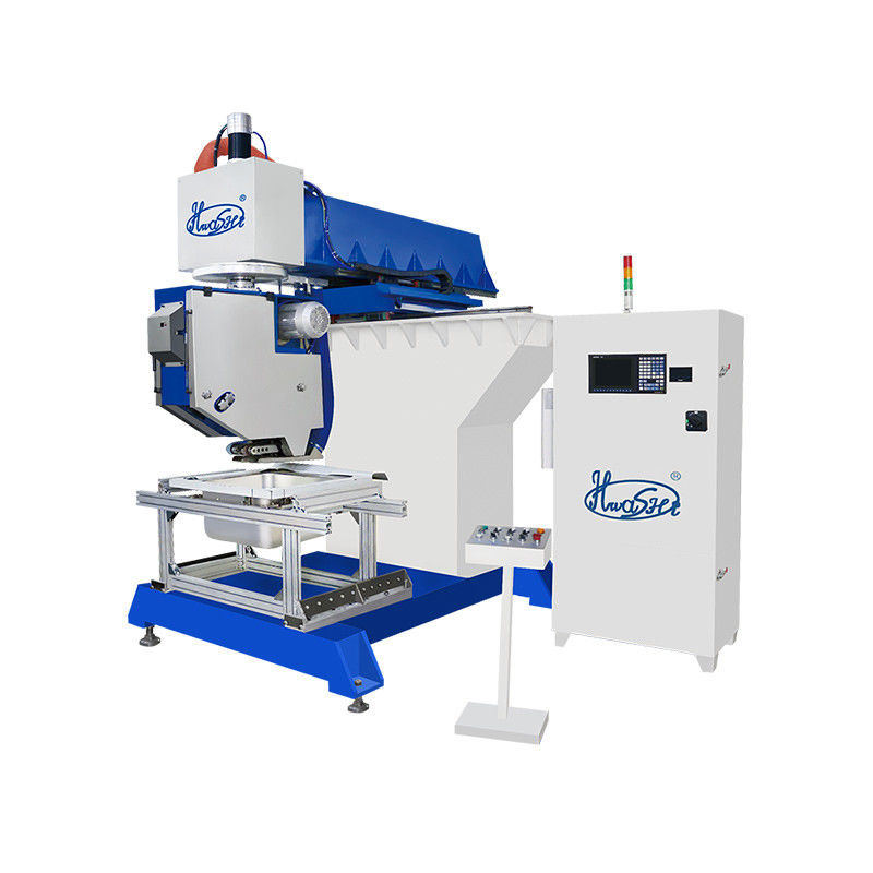 Hwashi Inox SS304 Máy hàn sợi hai bồn rửa nhà bếp và máy đánh bóng bồn rửa CNC thép không gỉ