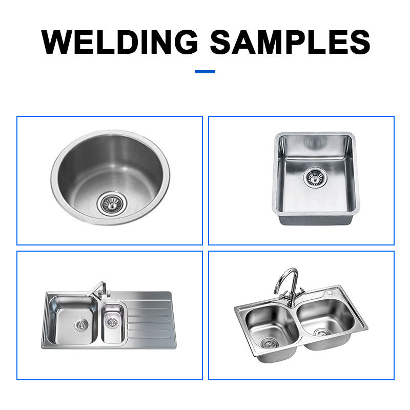 Hwashi tự động 304 thép không gỉ bồn rửa xả dây chuyền hàn máy CNC bồn rửa xả máy hàn / Undermount bồn rửa nhà bếp