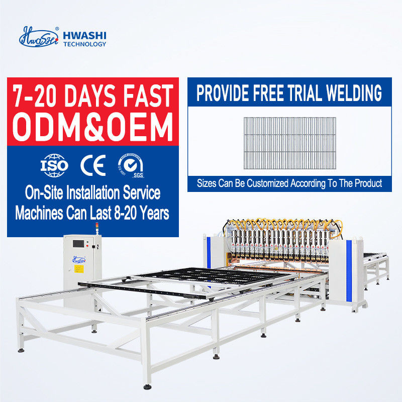 500-1000kg tải trọng tối đa Máy hàn lưới dây có dung lượng cao với số điểm hàn 2-10