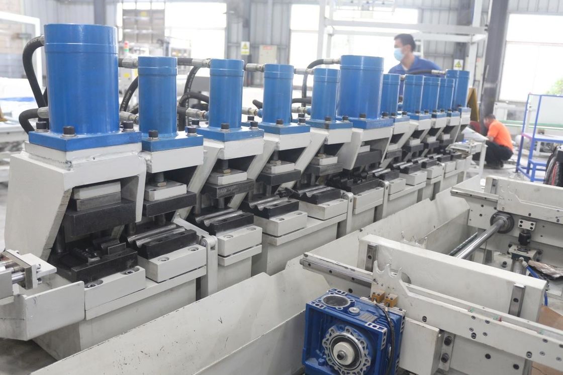 Máy ép và tạo hình ống ngắn tự động IBC Hwahsi cho ống khung IBC