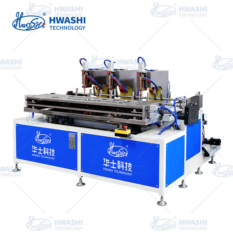Máy hàn điểm tự động với bộ biến áp MFDC và hệ thống cố định thay đổi nhanh để hàn ván chu kỳ thời gian 8 giây